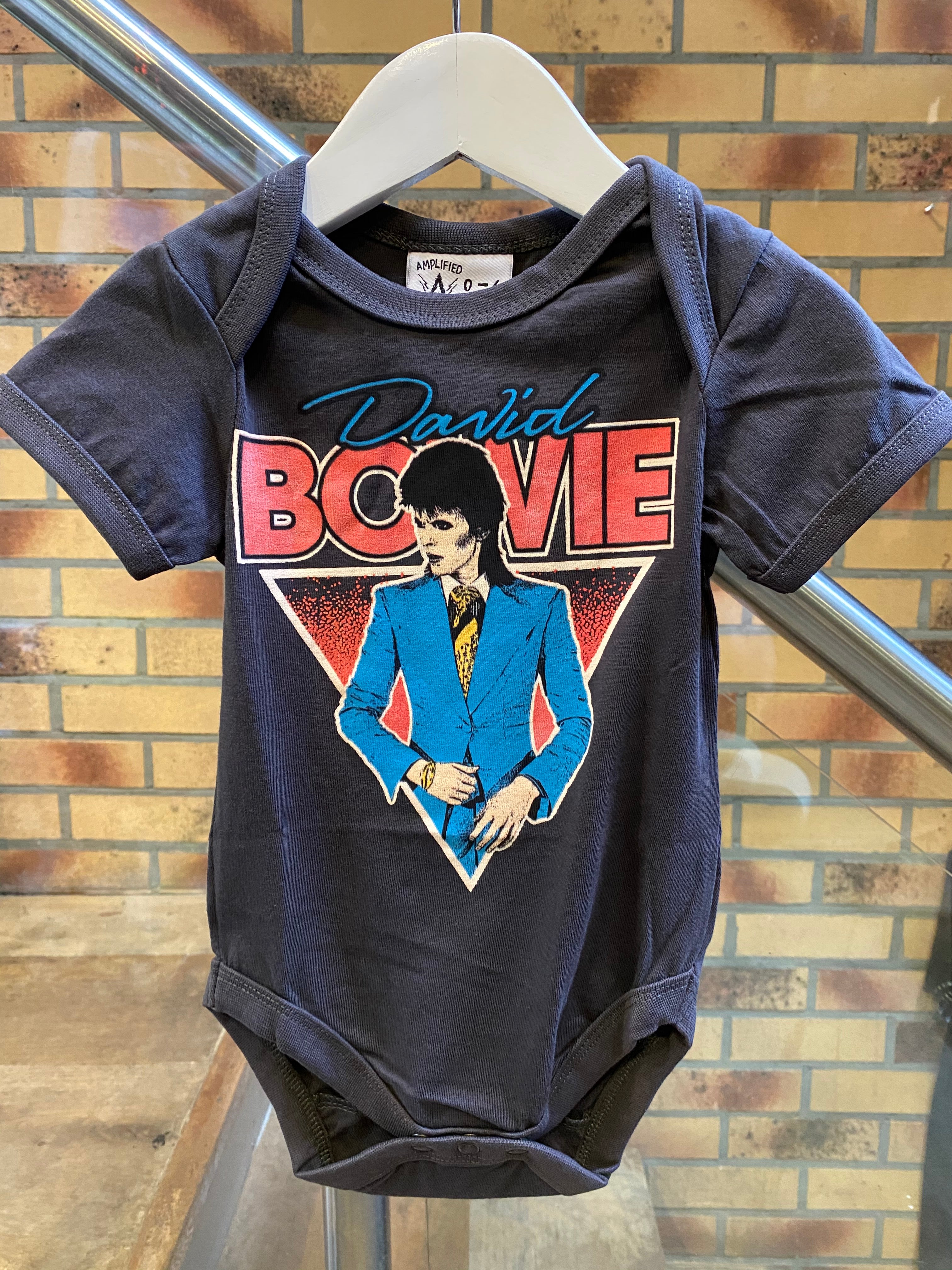 Image of David Bowie Babygrow - Retro